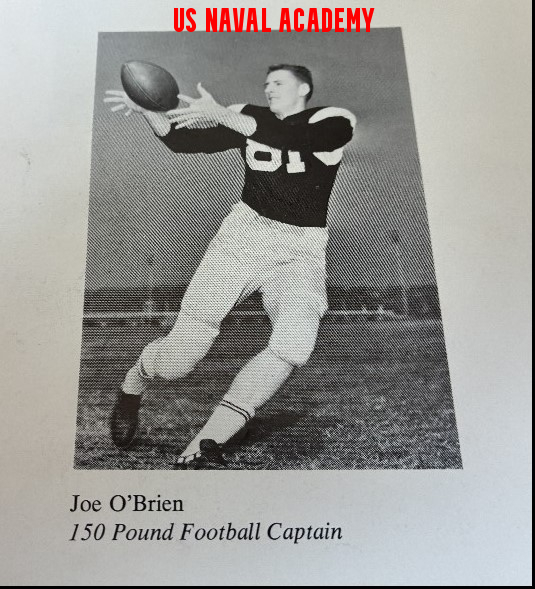 Joe Navy Football Captain